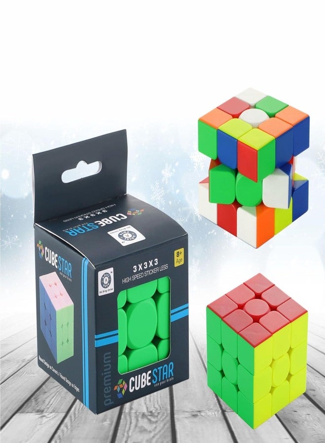 MKY Toys Premium Speed Cube 3x3x3 for Kids and Adults, 1 Piece, Multicolor - Image 4